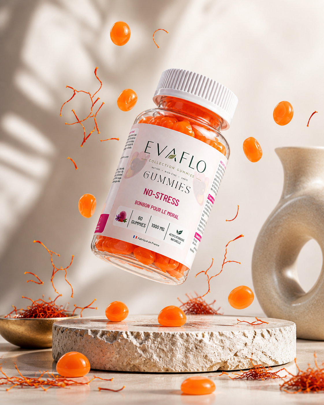 Gummies no stress au safran